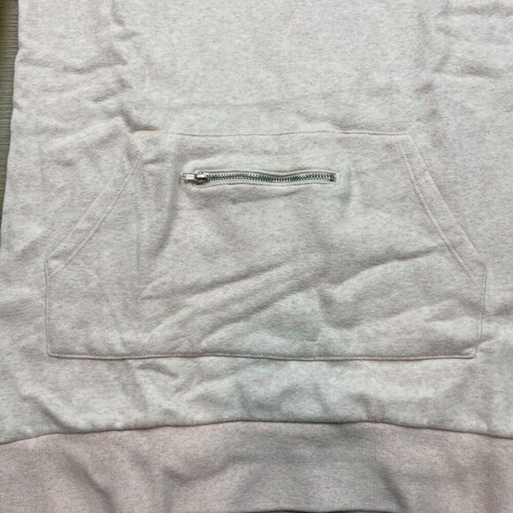 Fabletics Sweatshirt Womens XS Pink Fleece Turtleneck Zip Pocket - Picture 4 of 11